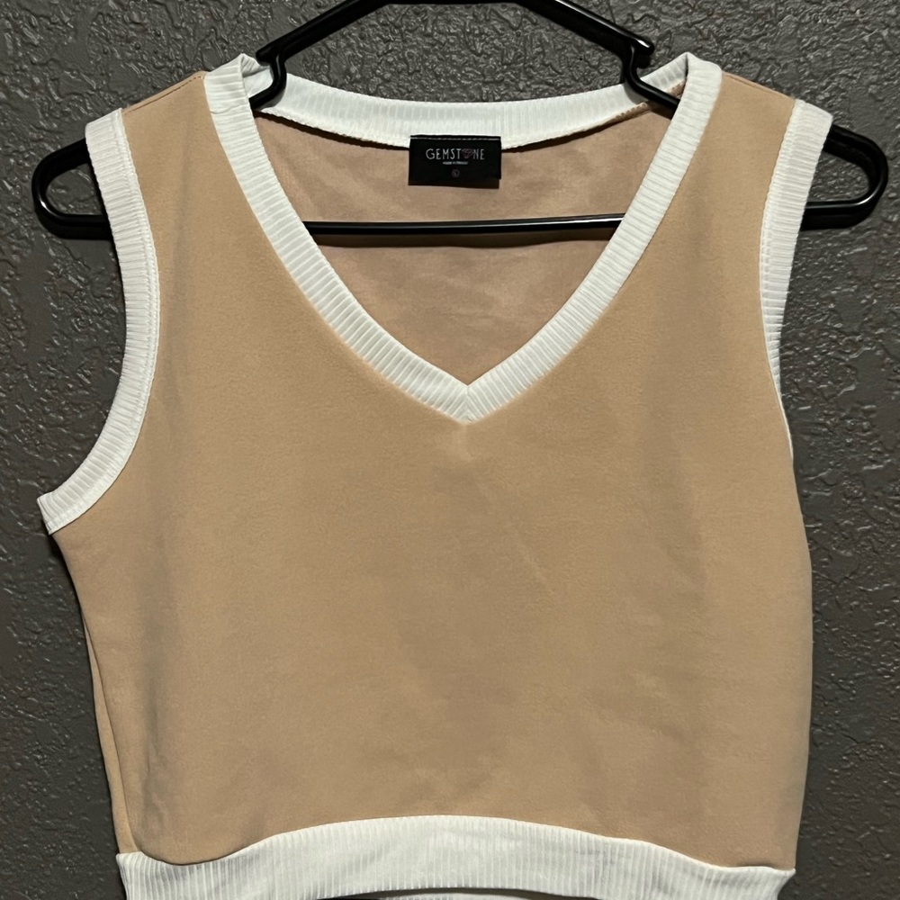 Brown Women Vest